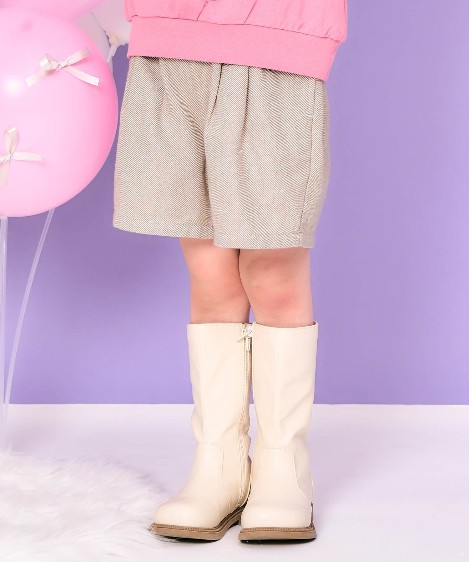 ☆SALE☆WEB限定 ファー付きショートパンツ（V423024）|apres les