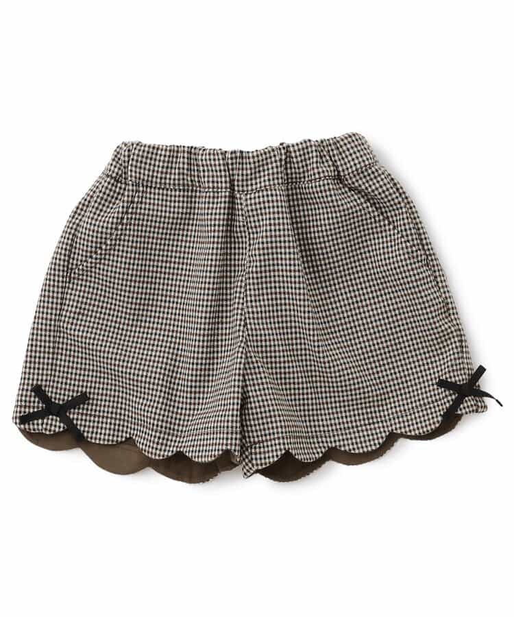 【リンク】サイドリボンスカラップショートパンツ