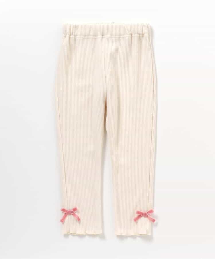 リボン裏起毛リブレギンス/7days Style