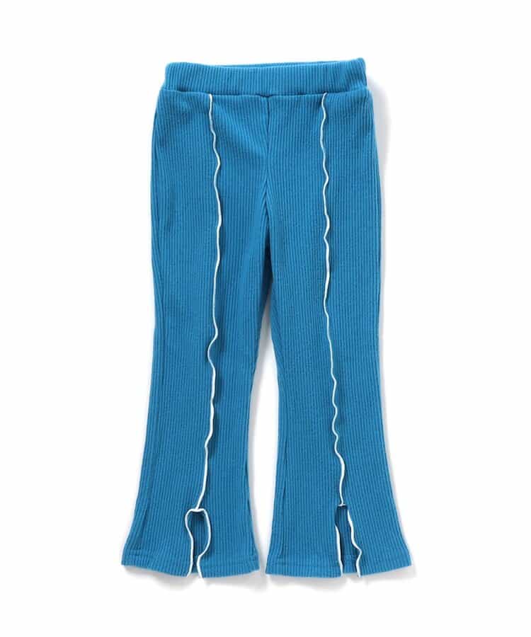 WEB限定 あったかメローフレアレギンス  10分丈