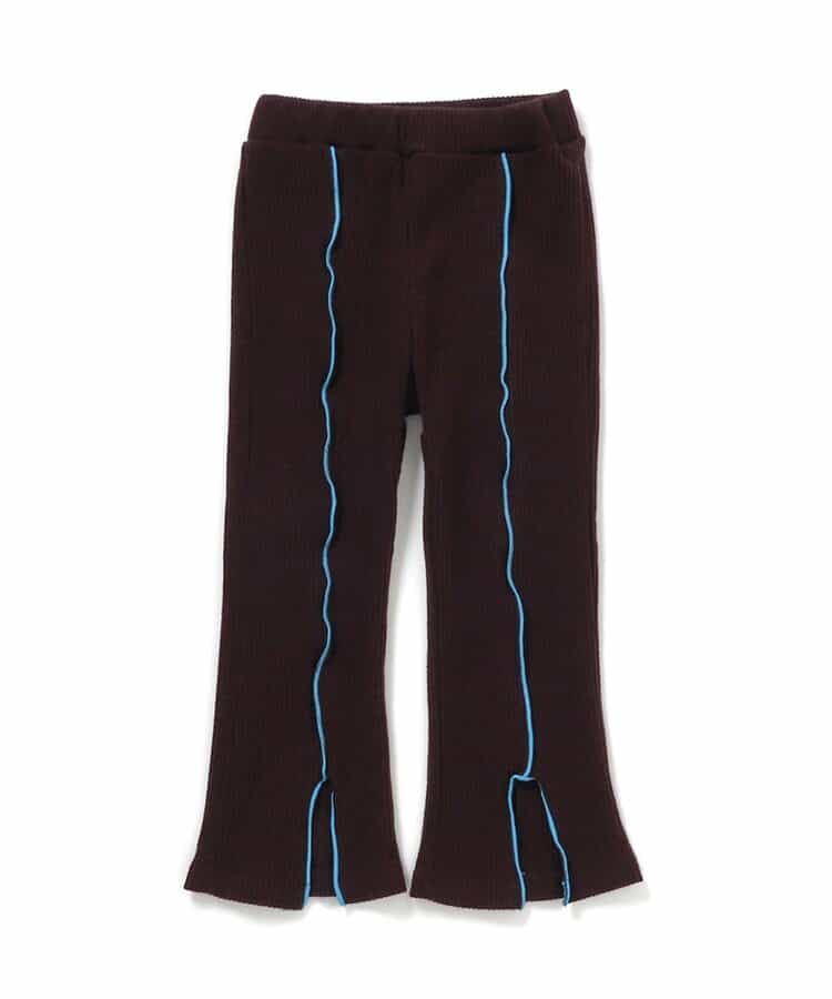 WEB限定 あったかメローフレアレギンス  10分丈