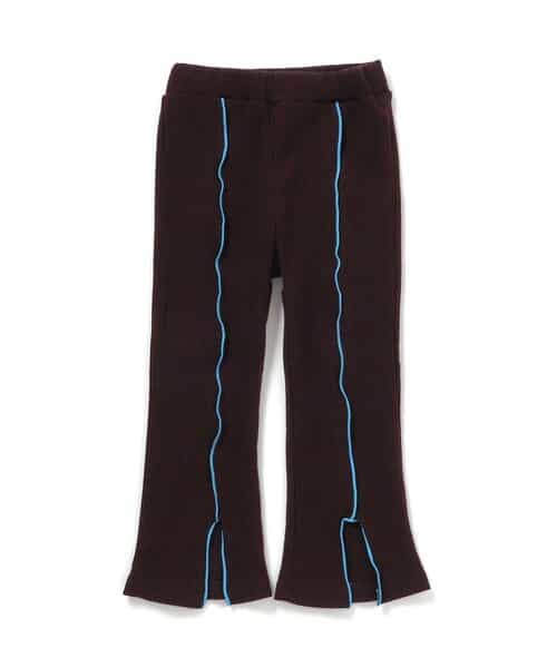 WEB限定 あったかメローフレアレギンス  10分丈