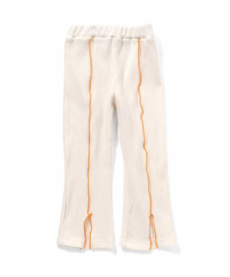 WEB限定 あったかメローフレアレギンス  10分丈