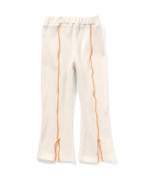 WEB限定 あったかメローフレアレギンス  10分丈