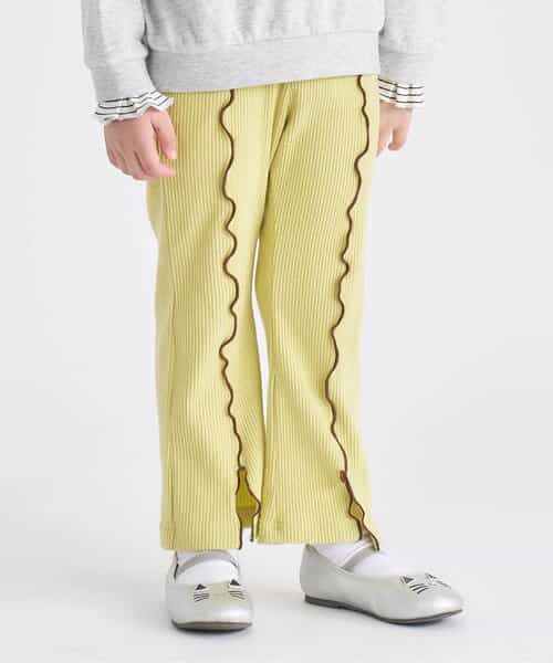 WEB限定 あったかメローフレアレギンス  10分丈