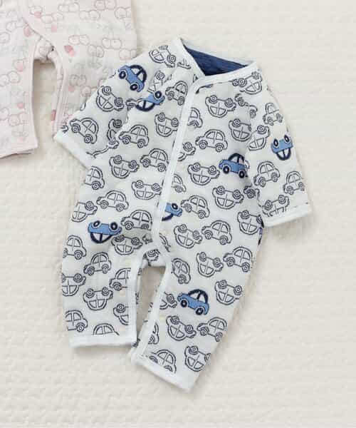 キルトジャガードカバーオール