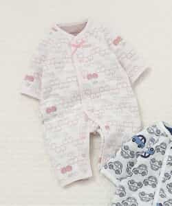 キルトジャガードカバーオール