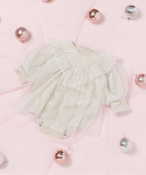 【リンク】ベロアチュールカバーオール_アプレレクールマシェリ