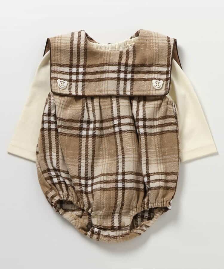 セーラー衿サロペット＋インナーセット