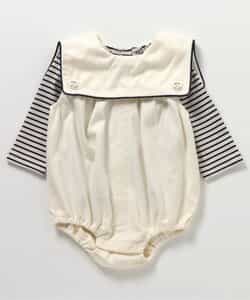 セーラー衿サロペット＋インナーセット