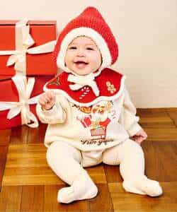 クリスマスニットボンネット_1007083