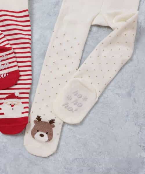 クリスマスモチーフタイツ