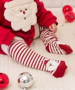 クリスマスモチーフタイツ