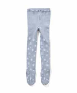 ハート・雪柄タイツ