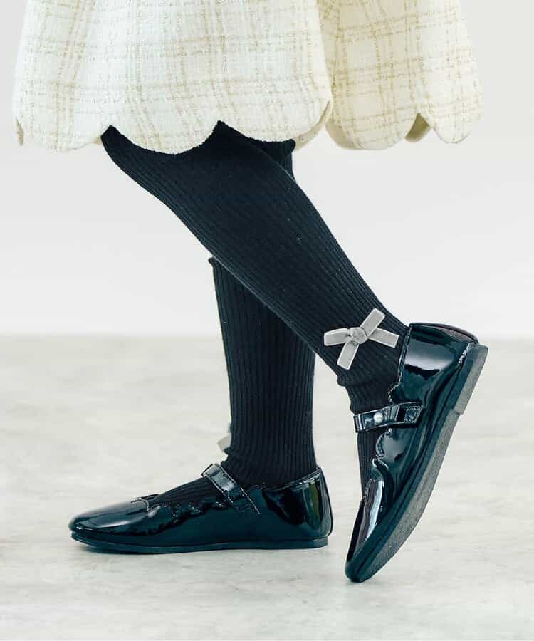 リボンラメタイツ