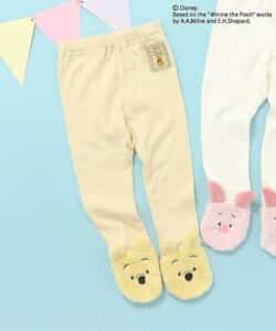 ディズニーキャラクター/くまのプーさん/つま先モチーフタイツ
