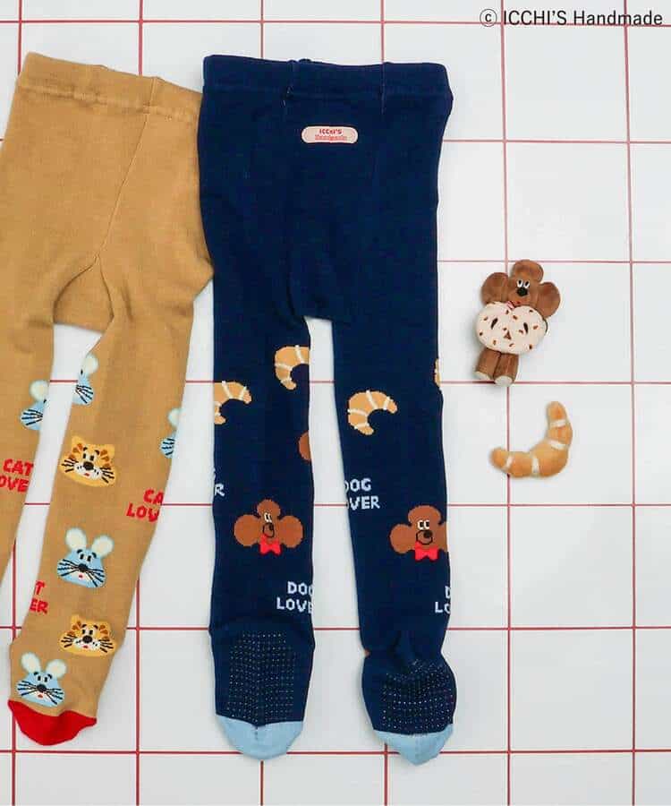【ICCHI'S HANDMADE】総柄タイツ