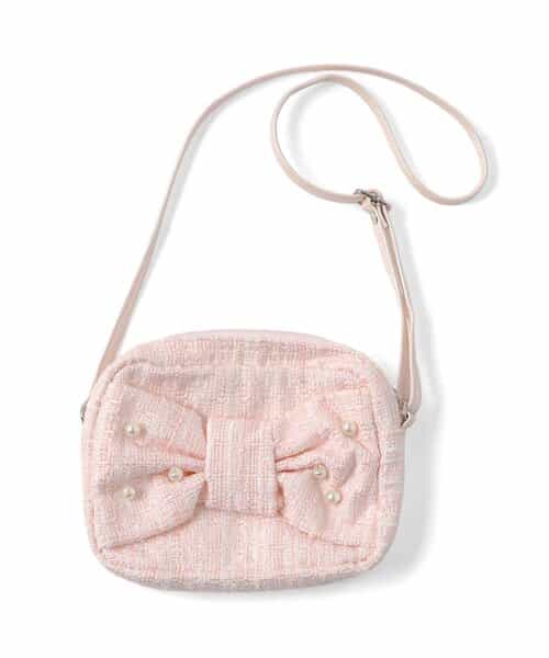 リボンツイードバッグ