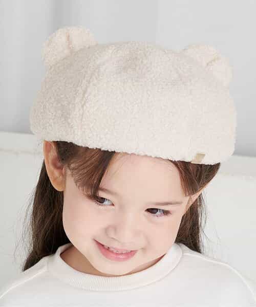 クーポン】【セール 30%OFF】tiny bear 耳付きベレー帽(505283508) | アプレレクール(apres les cours) -  d fashion