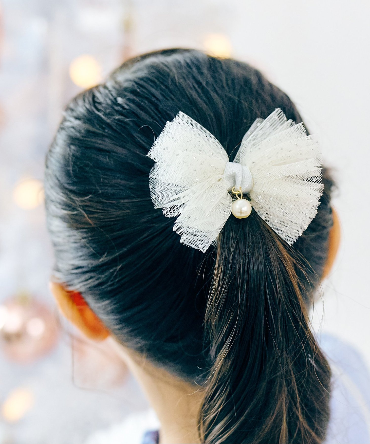 クリアハートヘアゴム 2個セット（V270A66）|apres les cours（アプレ