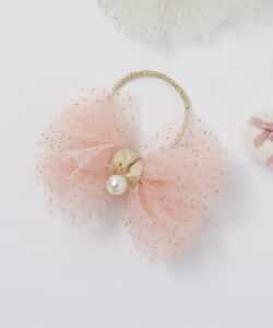 シアーリボンヘアゴム