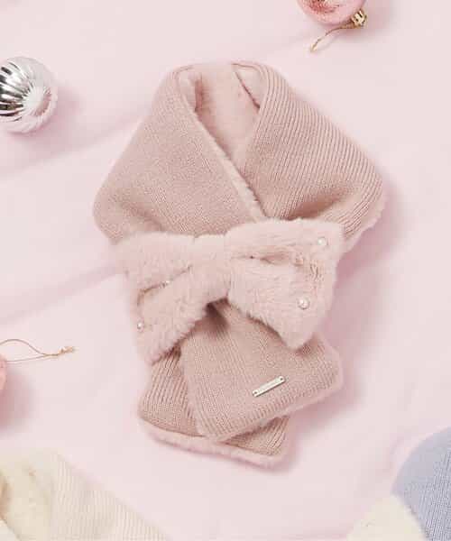 リボンファーマフラー