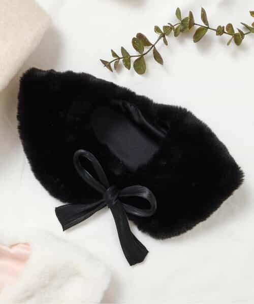 ★SALE★ファー衿リボンティペット