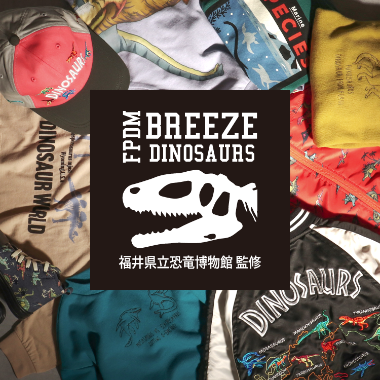 FPDM BREEZE DINOSAURS 福井県立恐竜博物館監修