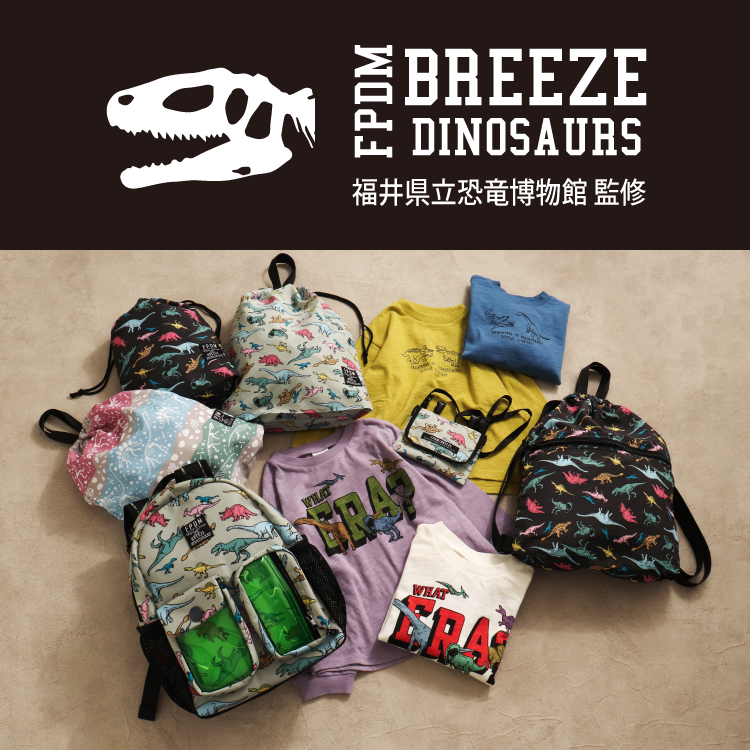 FPDM　BREEZE DINOSAURS 福井県立恐竜博物館